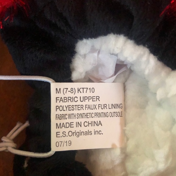 NEW Ugly Christmas Slippers Penguin Slippers Med.7-8 - Picture 4 of 4